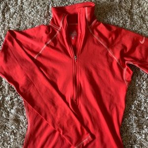 Women's Nike Pro Combat 1/2 Zip Pull Over